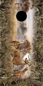 Hirschbock Jagd Gras Camouflage Cornhole Wild Aufkleber Folie - Bild 1 von 1