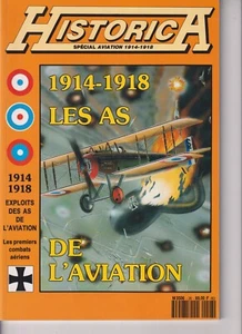 HISTORICA N°28 1914-1918  LES AS DE L AVIATION - Imagen 1 de 1