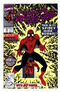 AMAZING SPIDER-MAN 341, VF+ (8.5), BLACKCAT, TARANTULA, SPIDER-MAN LOSES POWERS* - Picture 1 of 2