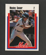 1989 Kahn's New York Mets Mackey Sasser