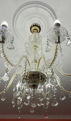 lampadario cristallo antico - Immagine 1 di 4