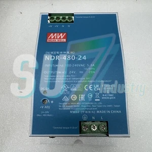 Mean Well NDR-480-24 | 24V Schaltnetzteil # 1 Stück Neu im Karton - Bild 1 von 5