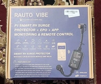  Rauto VIBE P1 50A SMART RV SURGE PROTECTOR - Image 1 of 3