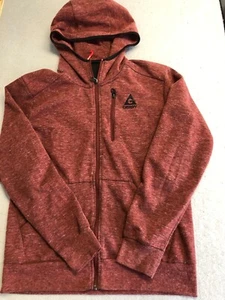 Gerry Sweatshirt Mens Large Full Zip Logo Knit Outdoor Hiking Workwear Hoodie - Picture 1 of 5