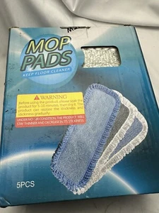 5 PEZZI Tamponi di Ricambio in Microfibra per Mantenere Pulitore Pavimenti - Foto 1 di 2