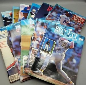 Vintage Lot of 11 Beckett Baseball Card Monthly Issues '91 -'93 READ - Bild 1 von 2