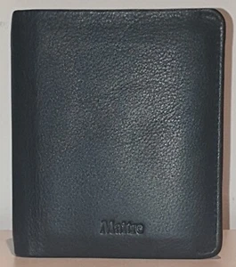 Maître "Dover" Herren Geldbörse Schwarz - Münzfach + 14 Fächer !!! - Bild 1 von 6