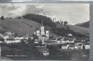 48065 MARIAZELL, 862 M STEIERMARK, Austria town view RPPC 1958 Postcard #624 - Picture 1 of 2