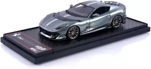 BBR-Models BBRC259A1 1/43 Ferrari 812 Competizione 2021 Silver Grey Met New - Picture 1 of 5