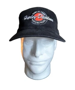 Vintage Harley Davidson Annco Embroider Biker Strapback Hat - Picture 1 of 6