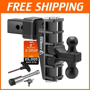 Enganche de remolque ajustable versátil - Capacidad de 25.000 lb para camiones y remolques - Imagen 1 de 11