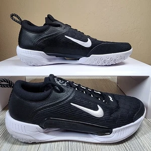 Nike Court Air Zoom NXT HC Tennis schwarz/weiß Herren Größe 8,5 neu DV3276-002 - Bild 1 von 7
