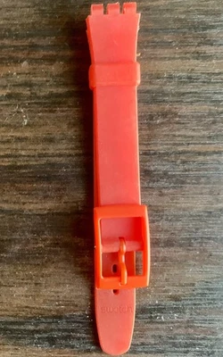 Swatch Authentique Bracelet 12mm Rouge  - Photo 1/4
