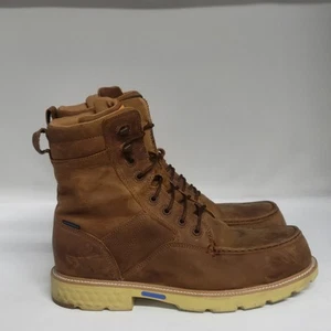 Twisted X 8" Wedge Comp Toe Work Boot Brown Men's Size 12M - Picture 1 of 10