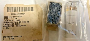 Itt Cannon Conn Rack & Panel Mount PN DPXAMA-67-33S-70. NSN 5935013444924, NOS. - Picture 1 of 3