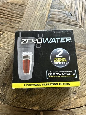 Open Zero Water (ZR-230) 2-Pack Stage 5 Portable Water Filters - Open Box - Image 1 of 4