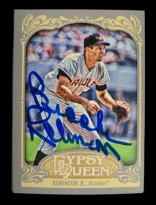 Brooks Robinson Orioles 2012 signed auto baseball card Topps Gypsy Queen HOF 254 - Picture 1 of 3