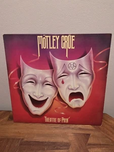 Motley Crue Theatre Of Pain Vinyl Lp Record 1985 Elektra 60418-1-E SEE  - Picture 1 of 7