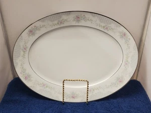 Lenox Rosamond 13" Oval Serving Platter LK - Picture 1 of 2
