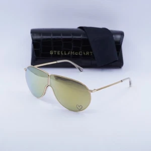 Gafas de sol Stella McCartney SC40064I 30C dorado/marrón dorado espejo 68-3-140 nuevas... - Imagen 1 de 7