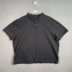 Banana Republic Luxe Touch Performance Polo Shirt Adult 2XL XXL Dark Gray Mens - Picture 1 of 7