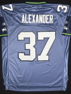 Shaun Alexander Reebok Authentic Seattle Seahawks Football Jersey Men’s  XL   - Изображение 1 из 4