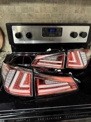 JUEGO DE LUCES TRASERAS IZQUIERDA Y DERECHA JDM LEXUS ISF GSE20 GSE21 78WORKS LED Foto 1 de 4