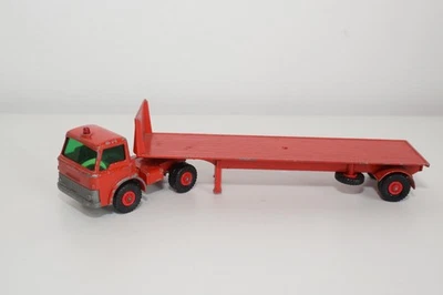 B92 1:60 MATCHBOX K-2 K20 K 20 FORD TRUCK CON RIMORCHIO ROSSO ECC. COND. - Immagine 1 di 4
