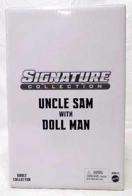 2012 Mattel DC Universe подпись коллекции дядя Сэм с куклой человек 6» фигурки - Изображение 1 из 4