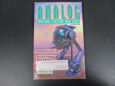 Analog Science Fiction and Fact Magazine October 2008 Science Fiction Stories - Image 1 of 4