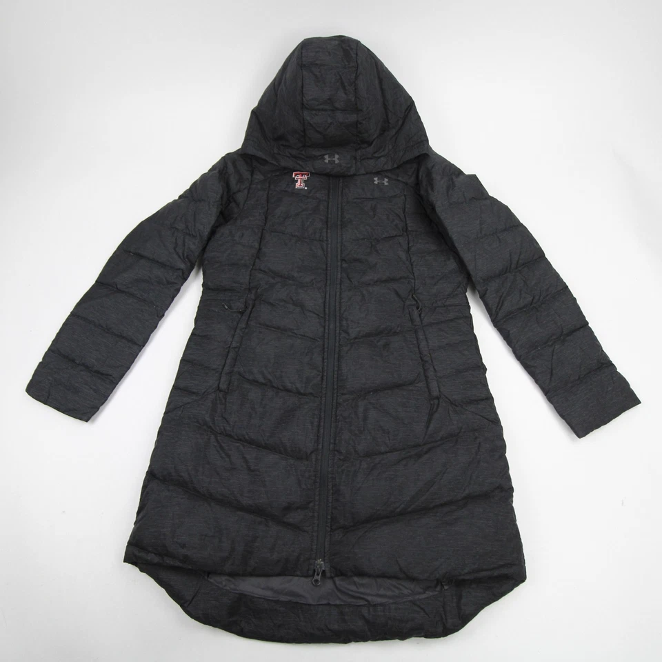 Chaqueta de invierno para mujer Texas Tech Red Raiders Under Armour Storm negra usada Foto 1 de 1