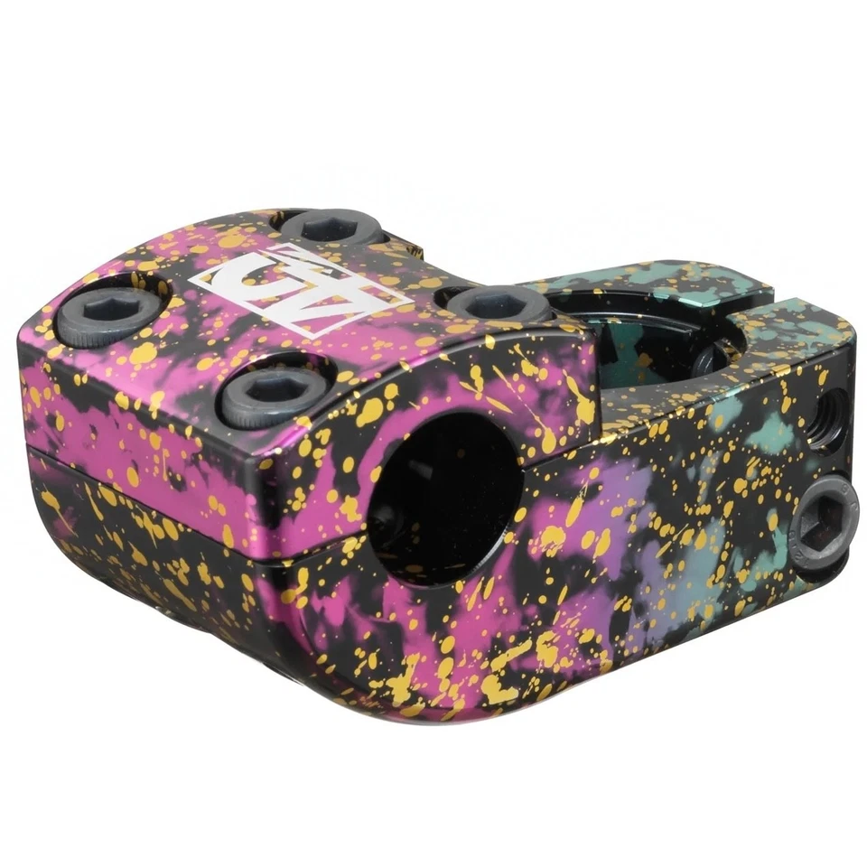 ODYSSEY BMX NORD BICYCLE STEM '85 SPLATTER (NO TWO ARE THE SAME) - Image 1 of 1