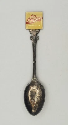 老式1991年饮食可口可乐纪念品收藏勺子礼品创作 — 第 1/4 张图片