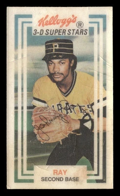 1983 Kellogg's 3-D Super Stars Johnny Ray #24 GD Pittsburgh Pirates - Image 1 of 2