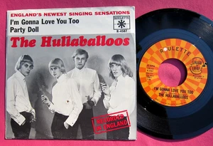 THE HULLABALLOOS - I'm Gonna Love You Too - 45 w/ Picture Sleeve - Roulette 4587 - Picture 1 of 2