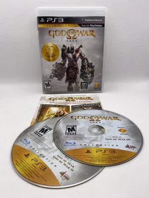 God of War Saga Collection (Sony PlayStation 3) PS3 2012 OVP mit CDs - Bild 1 von 4