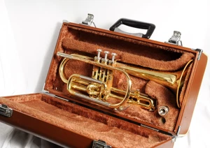 YAMAHA YCR 2310 CORNET w/ Hardcase Mouthpiece 9 Made in Japan Free Shipping - Picture 1 of 12