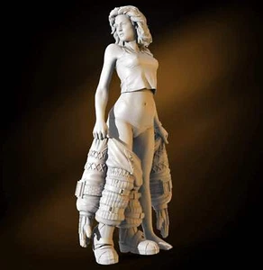 1/35 - 1/6 3D Print Model Kit Alien Space Beautiful Girl Movie Unpainted - Picture 1 of 17