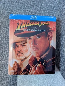 Indiana Jones & The Last Crusade blu-ray Steelbook Sealed - Picture 1 of 2