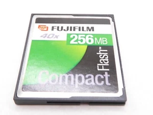 Fujifilm 40x CompactFlash 256MB CF Type-I Memory Card for Digital Cameras Retroo - Picture 1 of 2