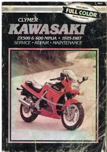 KAWASAKI ZX500 & ZX600 (1985-87) OWNERS SERVICE & REPAIR HANDBOOK - Picture 1 of 1