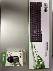 High Precision wired usb keyboard and mouse - New in box - Picture 1 of 2