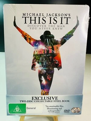 Michael Jackson's This Is It - [Steel Metal Case] DVD (Sealed) R4 AU - Image 1 of 4