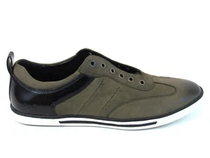 Kenneth Cole Spiral Down Fashion Sneaker (Men's) - Kaki - Sz 10 M - Picture 1 of 8