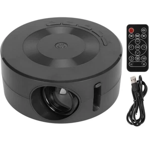 1x Mini Proiettore Portatile,Led Video Home Theater Lettore multimediale Cablato Stesso Schermo - Foto 1 di 12