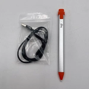 Logitech Crayon Digital Pencil for iPads with Apple Pencil Technology Orange - Afbeelding 1 van 3