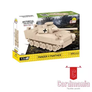 Cobi: WWII - Panzer V Panther Tank 1/72 Scale Building Block Construction Set - Picture 1 of 2