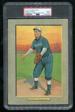 1911 T3 Turkey Red Cabinet Gabby Street #120 ~~  PSA 2 (MK) ~~ Turkey Red back