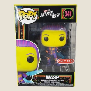 Funko POP! Marvel: Ant-Man and the Wasp Blacklight - Wasp Target Exclusive - New - Picture 1 of 5