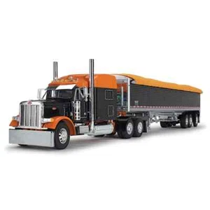 Remolque de grano Wilson Peterbilt 379/70" para dormir techo medio y 50'" 60-1272 - Imagen 1 de 2
